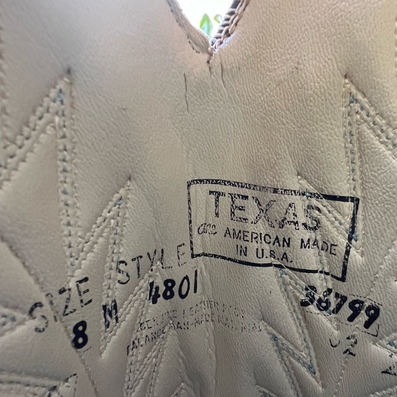 Brown cowboy boots - Picture 8 of 11